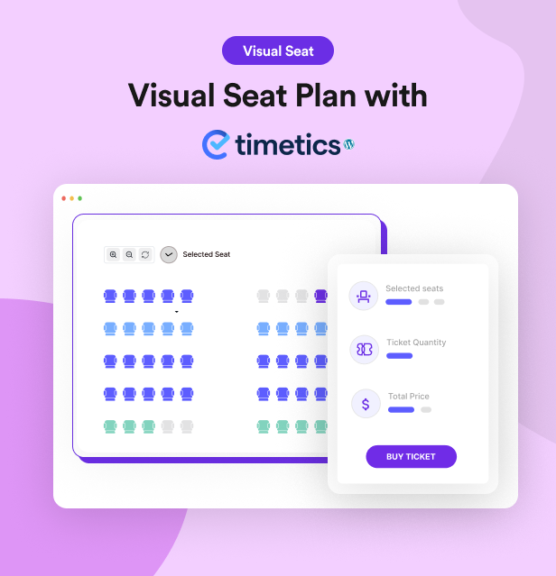 Visual Seat Plan with WP Timetics