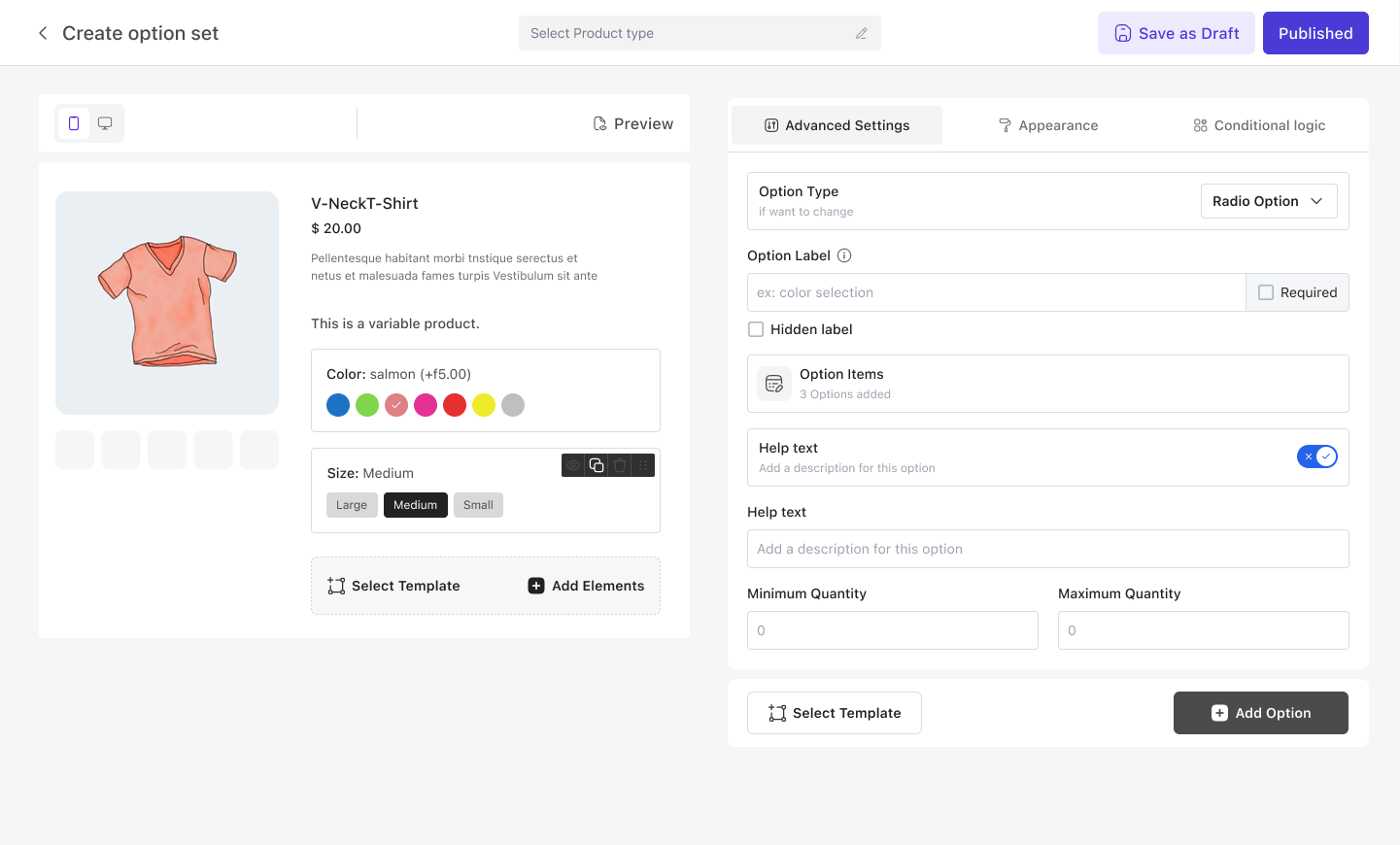 Customize a field